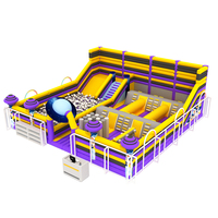 Parc intérieur Thème personnalisé Aire de jeux intérieure Château sautant gonflable Thème animal Videur gonflable pour enfants