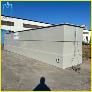 Planta de Tratamiento de Aguas Residuales MBBR MBR Integrada y Empaquetada para Líneas de Producción de Leche, Aceite y Productos de Coco, Biorreactor - Product Image 1