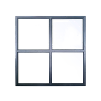 Ventana Abatible Horizontal de Aleación de Aluminio con Sistema de Rotura Térmica a Prueba de Huracanes, Personalizada para Uso Residencial