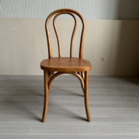 Chaises Thonet, chaises en bois de teck pour table à manger