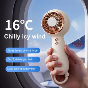 Ventilador de Mano con Refrigeración por Semiconductor para Actividades al Aire Libre 16 ℃   Ventilador Portátil de Alta Potencia con Cámara Oculta, Ideal para <span class=keywords><strong>Baños</strong></span>, Gran Venta - Product Image 5