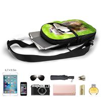Bolsas de mensajero personalizadas para mujer, bandolera, venta al por mayor, diseño de logotipo, texto, bandolera, bolso deportivo para hombre al aire libre, mochila bandolera