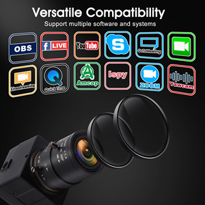 Elp 4K Video Camera imx415 MJPEG 30fps Webcam Video Web cam USB <span class=keywords><strong>PC</strong></span> camera với Varifocal CS ống kính cho hội nghị trực tuyến - Product Image 6