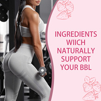 Gummies BBL personnalisées pour la santé des femmes, agrandissement des hanches et des fesses, soutien immunitaire, supplément énergétique, bonbons gélifiés, dosage adulte