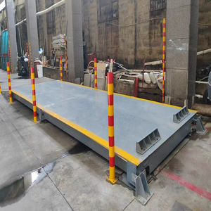 इलेक्ट्रॉनिक ट्रक स्केल स्व-निहित ढलान पिलेस वेटब्रिज वाटरप्रूफ स्टेनलेस डिजिटल संकेतक 10 किलोग्राम सटीकता उच्च - Product Image 1