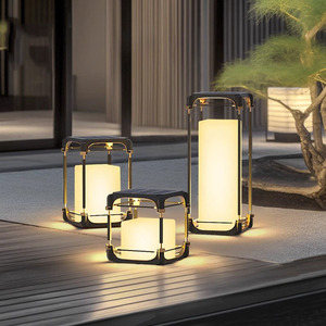Lámpara Solar para Jardín, Luces Solares para Exteriores, Lámpara de Mesa Impermeable para Patio, Villa, Terraza, Paisaje - Product Image 1