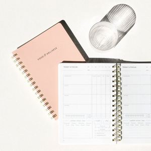 My Daily <b>Planner</b> Food Wellness Nutrition Fitness Journal Printed Paper Cover A5 Size 100 Sheets Custom Logo Gift - Product Image 3