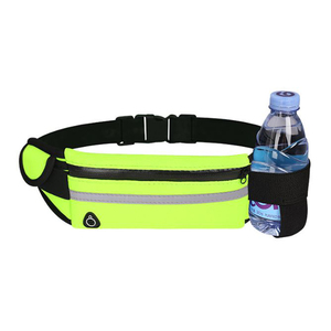 Deportes al aire libre Neopreno Correr Cintura Cinturón Botella de agua Riñonera elástica para teléfono móvil - Product Image 1
