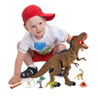 Meilleures ventes modèle de dinosaure réaliste jouet combiné grande TEXTURE et confortable sensation tactile matériel enfants jouets