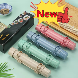 Accessoires de cuisine : Outil à sushi, Rouleau à légumes et viande, Kit de fabrication de sushi, Moule à riz, Machine à faire des sushis DIY - Product Image 2