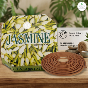 Bâtons d'encens au jasmin floral doux, marque privée, avec une durée de combustion de 24 heures pour le bien-être spirituel et la tranquillité - Product Image 1