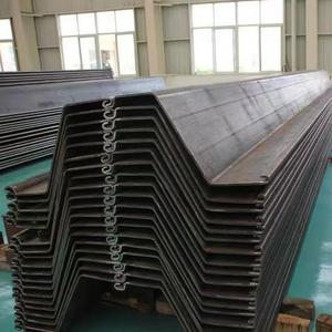Venta Directa de Fábrica, Precio Bajo, Tablestaca de Acero No Aleado en Forma de Z, Grado SY295, Estándar GB, Servicio de Soldadura - Product Image 1