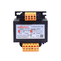 Transformateur de contrôle monophasé de type sec JBK5, transformateur d'isolement pour tableau électrique et armoire de commande industrielle