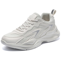 Nouveauté Chaussures de course décontractées pour hommes Chaussures de sport respirantes en tissage volant Chaussures de course à enfiler pour hommes