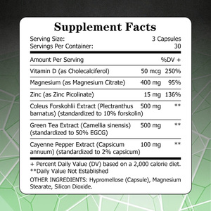 Private Label Hormone Balance Weight Support Capsules Control Cravings Boost Metabolism Promote Digestion Enhance Vitality - Product Image 2