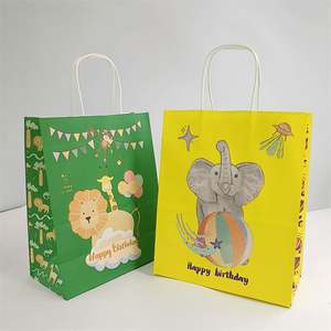 KUAIMA 22*11*27cm Fabricant chinois Prix bas Sac en papier cadeau mignon personnalisé avec logo Petit sac de shopping - Product Image 1