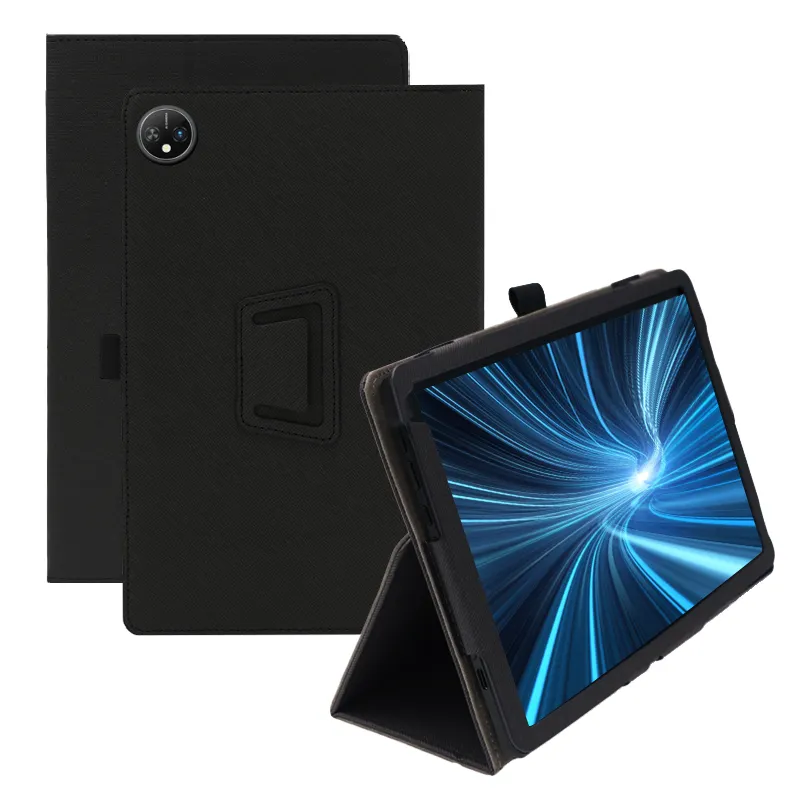 Adequado para Blackview Tab10 Wifi tablet capa de couro protetora, anti queda sucção magnética duas vezes suporte shell