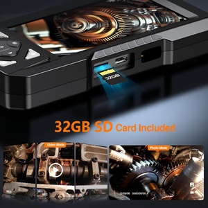 Microlong ES01-SD 4.3 "công nghiệp nội soi 1920p <span class=keywords><strong>borescope</strong></span> máy ảnh [hình ảnh/<span class=keywords><strong>video</strong></span>] IP67 chống thấm nước 6 đèn LED 16.5ft bán cứng nhắc - Product Image 3