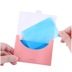 טיפוח עור שמן סופג נייר גיליונות לניקוי פנים אפילו שמנוני עור - Product Image 2