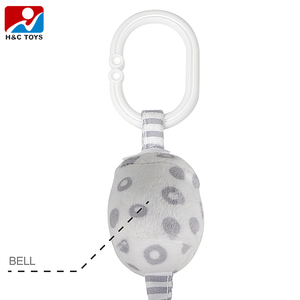 Pendentif apaisant multi-sensoriel <span class=keywords><strong>super</strong></span> doux pour chat, jouet suspendu pour berceau de bébé avec hochet, clochette, musique et lumière, poupée - Product Image 2