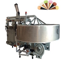 Machine à crème glacée à cône entièrement automatique commerciale