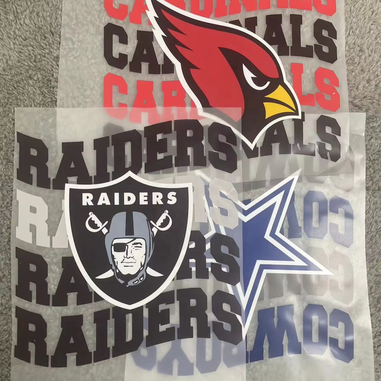 Wholesale for Transfers Designs Ready to Press Sticker Transfer Waterproof PET Heat Transfer Printing for Cotton Clothing