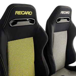 Sièges auto sur mesure RE03, sièges baquet rouges élégants, sièges auto Recaro universels à rails. - Product Image 2