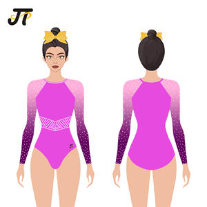 طباعة حيوانات نسائية امريكان لرياضة الجمباز والبورن ملابس نسائية مرنة وملائمة مريحة - Product Image 2