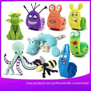 Tương tác thân thiện với môi phim hoạt hình con chó đồ chơi hoạt hình sang trọng Mô Hình Khủng Long Ếch ốc cắn kháng & nha khoa làm sạch cho con chó con - Product Image 2