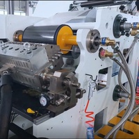 Ligne de production de rouleaux entièrement automatique, étanche, machine à plastifier par collage thermofusible pour caoutchouc butyle avec PLC