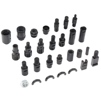 Kit d'extraction de 40 pièces pour camions et automobiles, outil marteau à inertie, extracteur d'injecteurs diesel pour moteurs diesel, outils de réparation de pneus