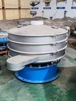 Machine de criblage vibratoire rotative automatique, séparateur vibrant circulaire pour le traitement des poudres alimentaires et chimiques