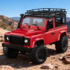 2,4G 4WD 1/12 MN90 simulación <span class=keywords><strong>Land</strong></span> <span class=keywords><strong>Rover</strong></span> <span class=keywords><strong>Defender</strong></span> Rock Crawler todoterreno Control remoto coche de carreras vehículo <span class=keywords><strong>RC</strong></span> camión - Product Image 2