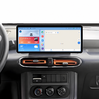 Stereo Mobil Android IPS 12,3 Inci CarPlay GPS Navigasi Layar Sentuh 1920 X 720 untuk Dongfeng Ruilida V7 V5