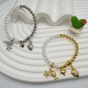 <span class=keywords><strong>BD</strong></span>-D596 fait à la main cuivre perle perle épissage Bracelet Mini Note <span class=keywords><strong>de</strong></span> musique/<span class=keywords><strong>amour</strong></span>/Globe Bracelet à breloques élastique corde bijoux en gros - Product Image 5