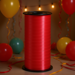 Party Love <b>Red</b> Plastic <b>Ribbon</b> 91M Reusable Valentine's Day Party Decoration - Product Image 2