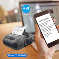Printer Thermal YHD-8008 2 in 1 untuk Struk & Label POS 80mm USB BT