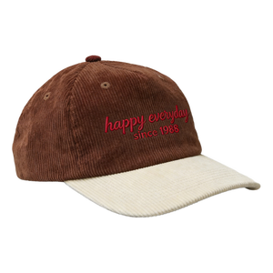 หมวกเบสบอลผ้าลูกฟูก 6 แผง คุณภาพสูง ไม่มีโครง ปักโลโก้ตามสั่ง ขายส่ง - Product Image 1