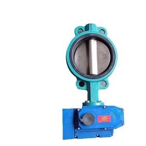 Guangdong Magnesium Special Electric Butterfly Valve D971X-16C Stainless Steel Soft <b>Seal</b> Cast Steel Flange Water Flow Control - Product Image 1