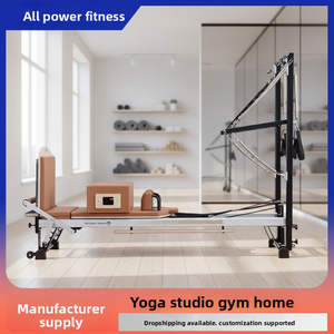Matériel de studio : Reformer Tower Pilates, Reformer Tower Pilates semi-aérien en aluminium - Product Image 5