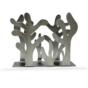 CASAMAX WL AS-9859 ที่ใส่กระดาษเช็ดปากสแตนเลส ผลิตในจีน โรงงานผลิตโดยตรง ดีไซน์วงแหวน ทันสมัย สร้างสรรค์ คลาสสิก เป็นมิตรกับสิ่งแวดล้อม สวยงาม - Product Image 1