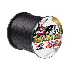 Ligne de pêche en <span class=keywords><strong>mer</strong></span> Super Hollowcore 300M 328Yds, 16 brins, fils tressés résistants pour la navigation de plaisance et la pêche en lac et en rivière - Product Image 6