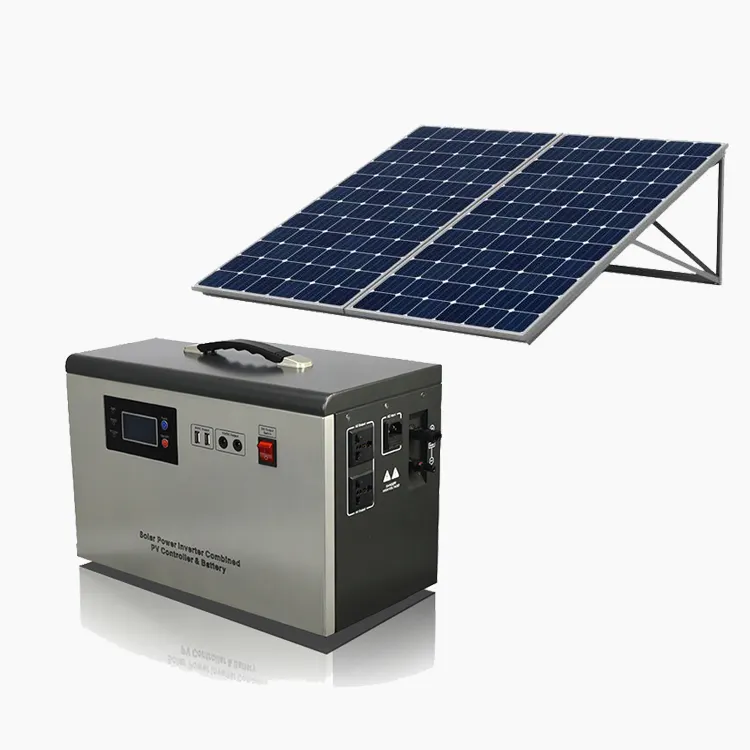 Di alta qualità mini generatore di energia solare/sistema solare portatile/generatore solare per la casa e campeggio