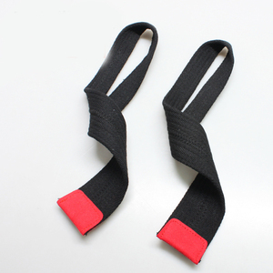 2026 Custom Logo Cotton Power Belt Barbell <b>Dumbbell</b> Bar Hard Pull Fitness <b>Weight</b> Lifting Grip Band Pull-up Hand Strap - Product Image 5