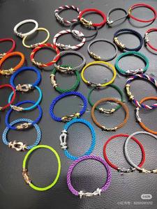 Bracelet tendance en or plaqué 18 carats FORCE 10, bijou classique pour femme, idéal comme cadeau, inspiré du bracelet original <span class=keywords><strong>Fred</strong></span>. - Product Image 3