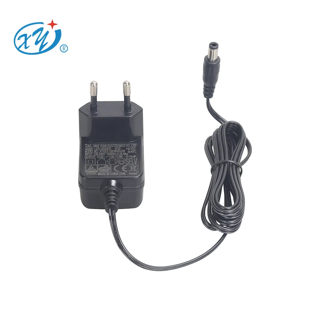 Pf cao ERP EMC EU mới ERP dải ánh sáng AC DC Adapter 5V 6V 9V 12V 24V 400mA 500mA 1000mA dẫn cung cấp điện Adapter