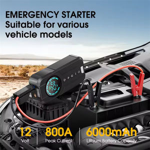 Car <strong>Battery</strong> <strong>Booster</strong> Power Bank 10000mah 1000A Peak Truck Compatible Lithium <strong>Battery</strong> Pack Portable Car Tyre Air Pump Jump Starter - Product Image 2