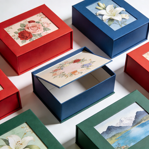 Caja de Regalo Personalizada Biodegradable, Reciclada, de Alta Calidad, Cuadrada, con Tapa Plegable y Estampado para Productos de Belleza, Cuidado Personal y Bombas de Baño - Product Image 1