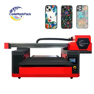 Grote Kleur A1 Maat Meest Populaire 9060 Roterende Uv Flatbed Fles Printer Machine Uv 6090 Printer