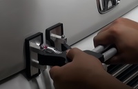 Outil de redressage de bosses sans peinture pour véhicules, extracteur de pont pour réparation de dommages de grêle, kits de réparation de bosses automobiles en acier inoxydable et fer AC